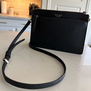 Kate Spade crossbody purse- black